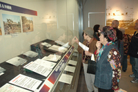 展示室の見学