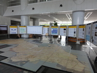 画像完成した展示会場