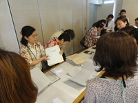 画像講演会後の様子１