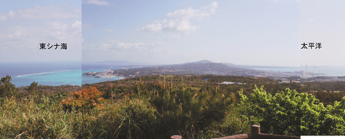 石川岳から見た風景