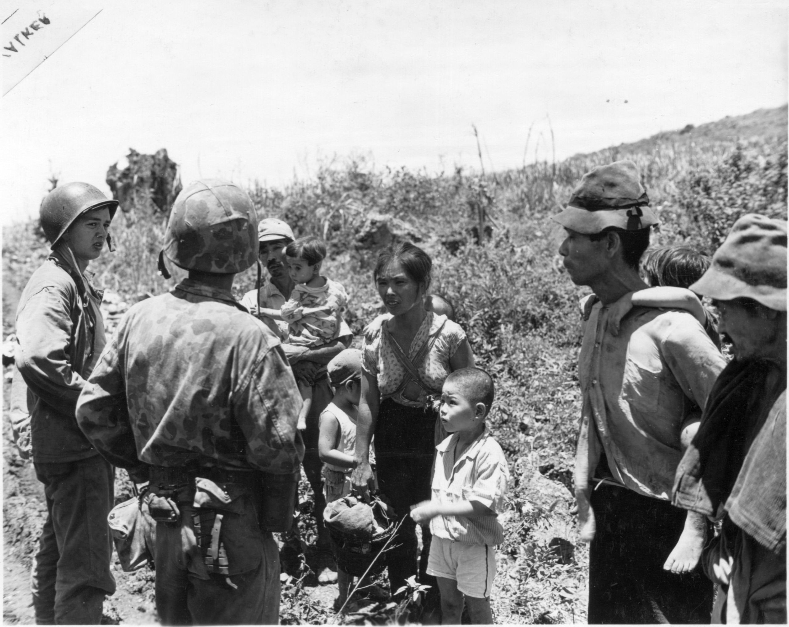 ロビー展 新規公開写真資料展 サイパン テニアン島の戦い 沖縄県公文書館