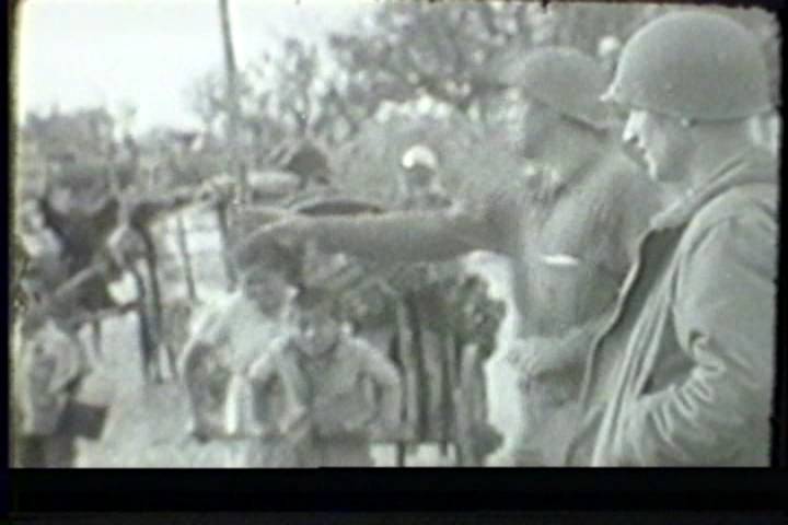 ［下原］から高江洲へ民間人集団移動　琉球列島沖縄島　1945年6月　1