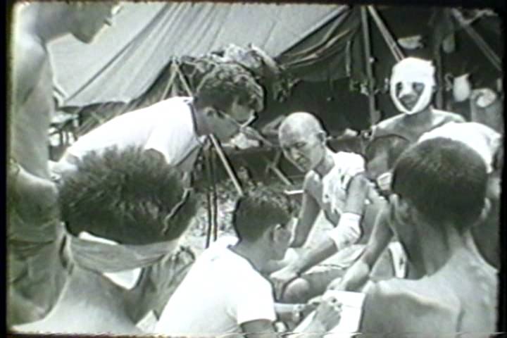 第88野戦病院の戦争捕虜沖縄島 1945年8月5-6日